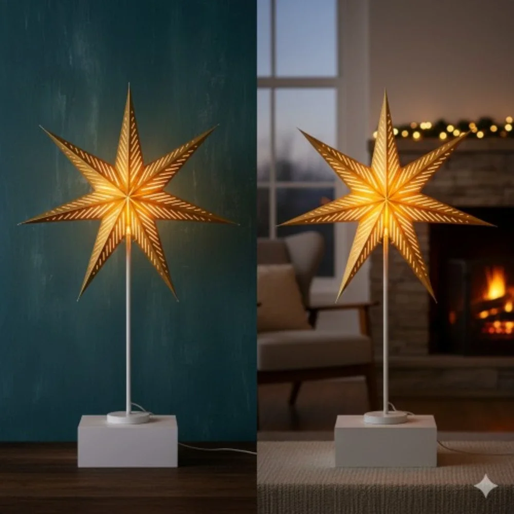 Set of 2 IKEA STRÅLA Table Lamp Bases –‎ White Scandinavian Lighting